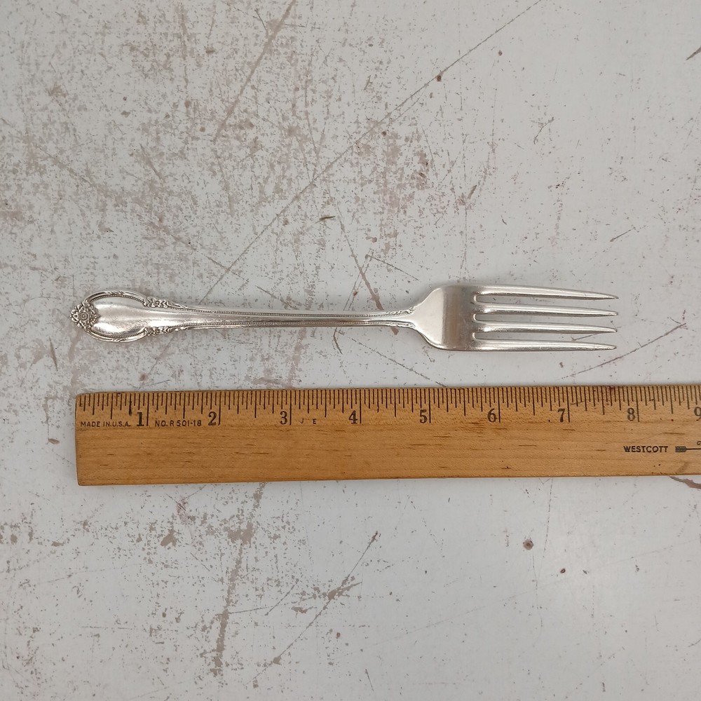 1847 Rogers Bros REMEMBERANCE Silverplate Flatware ~ 5 Pc Dinner Placing Service