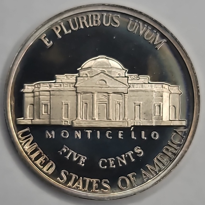 1985 S DCAM PROOF JEFFERSON NICKEL