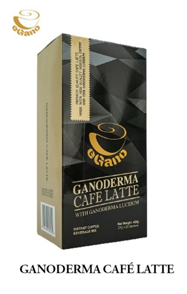 eGano 10 Box Premium Ganoderma Cafe Latte Expedited Exp 2026