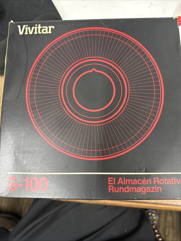 Vivitar S-100 Rotary Slide Trays
