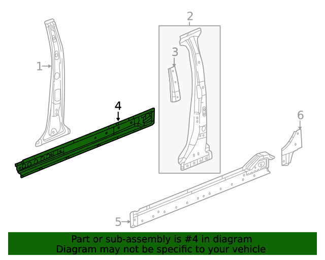 Genuine GM F Panel 84016306