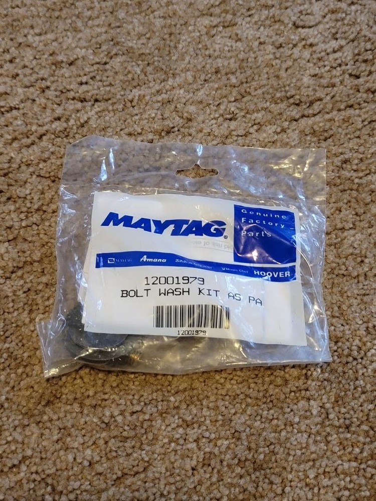 * NEW * Maytag Bolt Washer Kit New 12001979