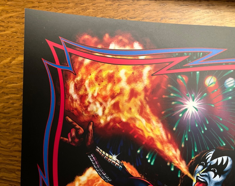 Stern KISS Pro Pinball Translite