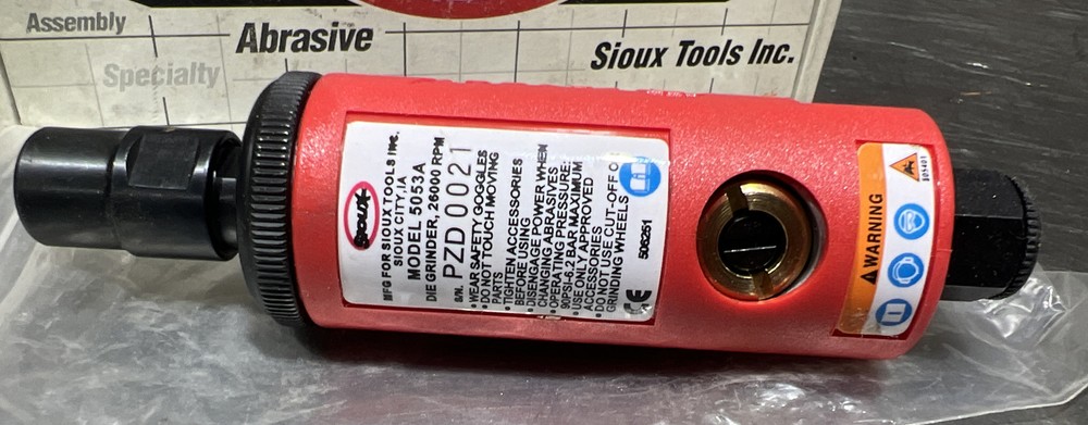 NOS Sioux Tools Mini 1/4” Die Grinder Model 5053A
