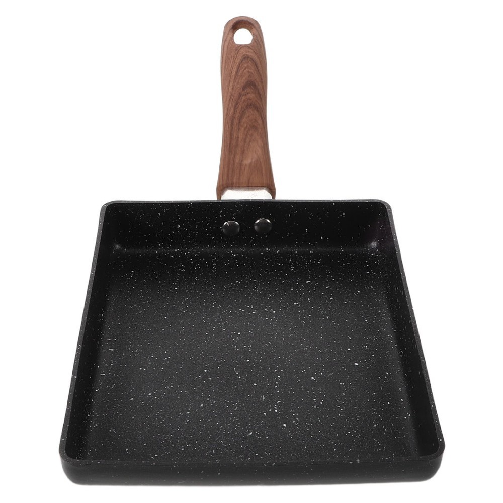 Aluminum Skillet Non-stick Copper Rectangular Frying Pan Nonstick Cookware