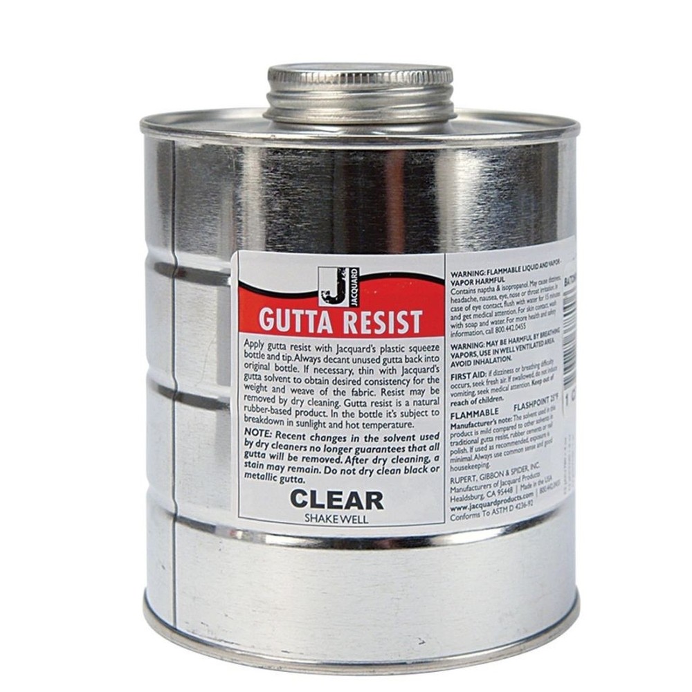 Jacquard Gutta Resist, Clear - 1 quart