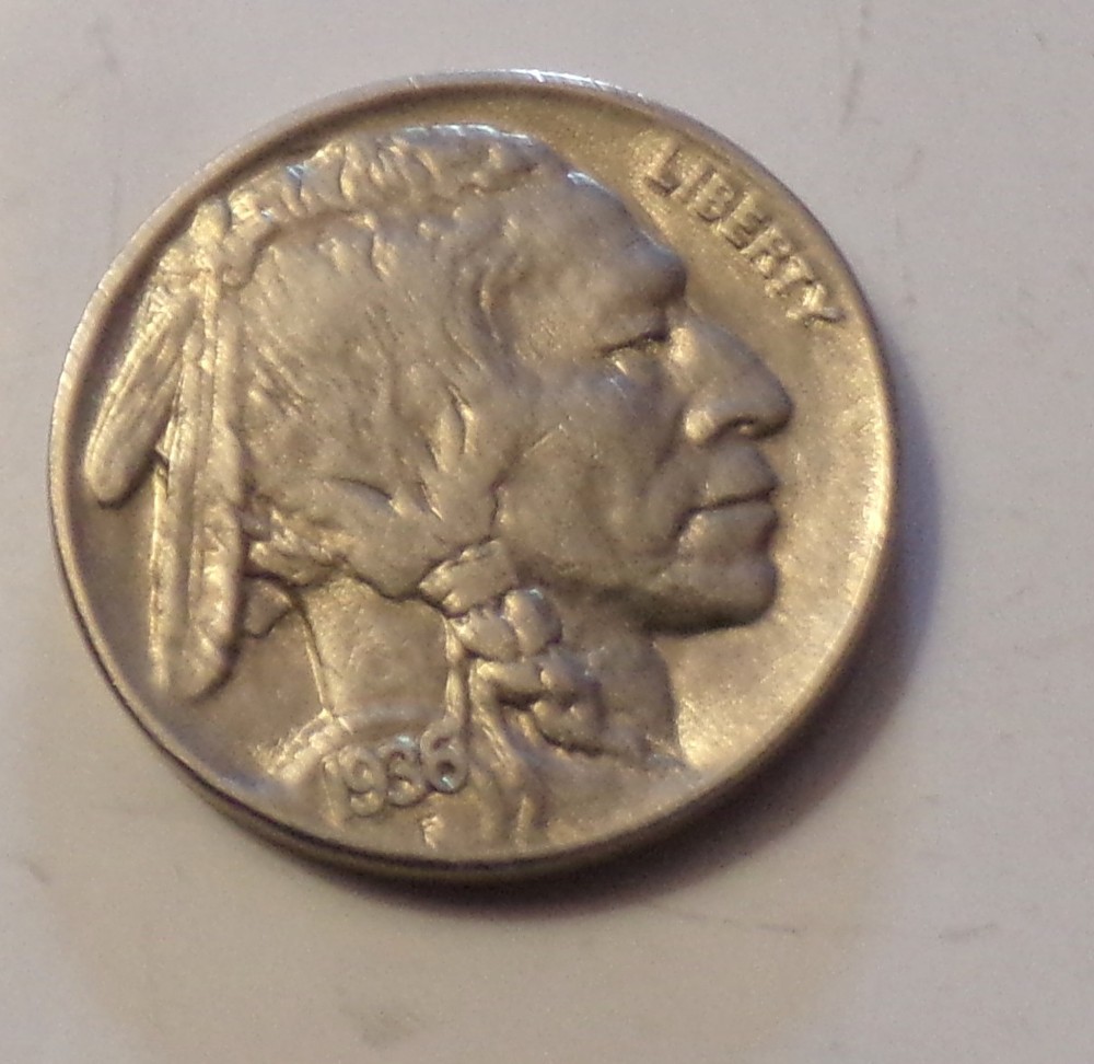 1936 INDIAN HEAD (BUFFALO ) NICKEL ERRORS DDO ON DATE AND LIBERTY NICE