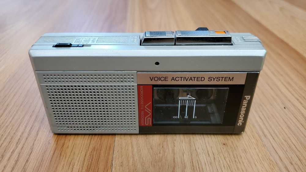 NON-WORKING Panasonic Microcassette Tape Recorder Deck Player RN-111 AS IS VAS
