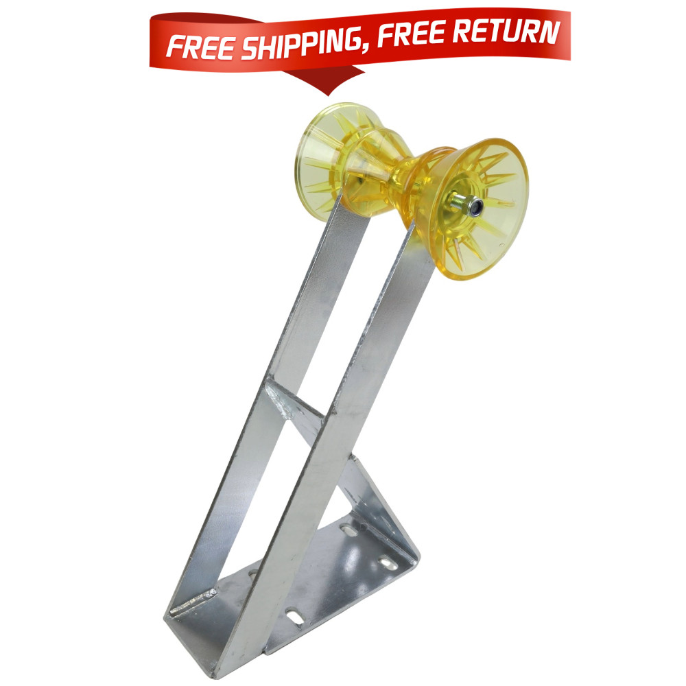 Boat Trailer Galvanized Winch Seat With Roller For Winch Posts With Roller