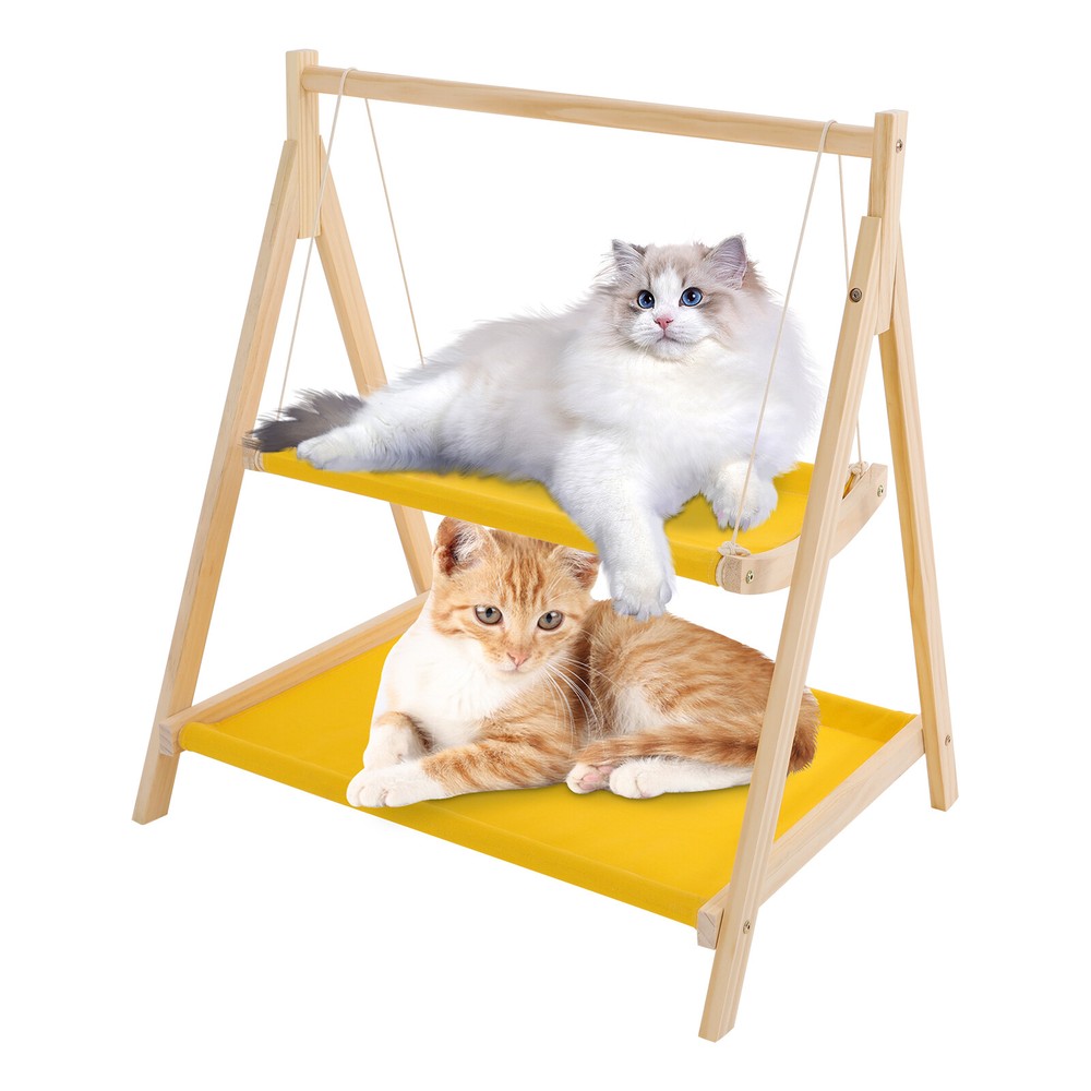 Cat Hammock Bed, Double Layer Cat Hammock Bed, Pet Bed