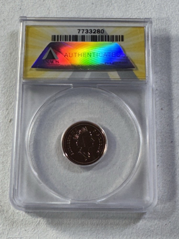2001-P Canada 1 Cent Graded MS 67 RD by ANACS