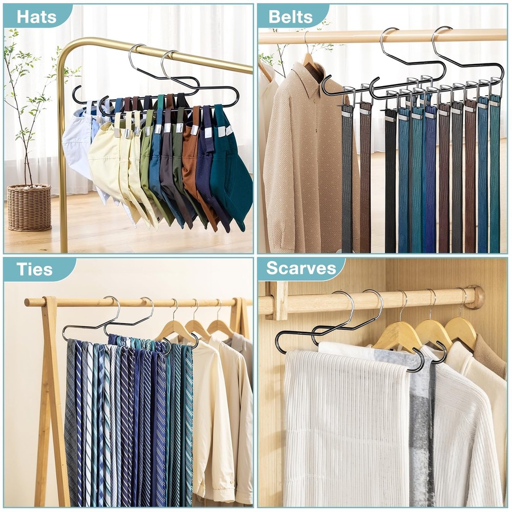 2 Pack Hat Storage Organizer Hanger for Baseball Caps Closet Storage Hanger