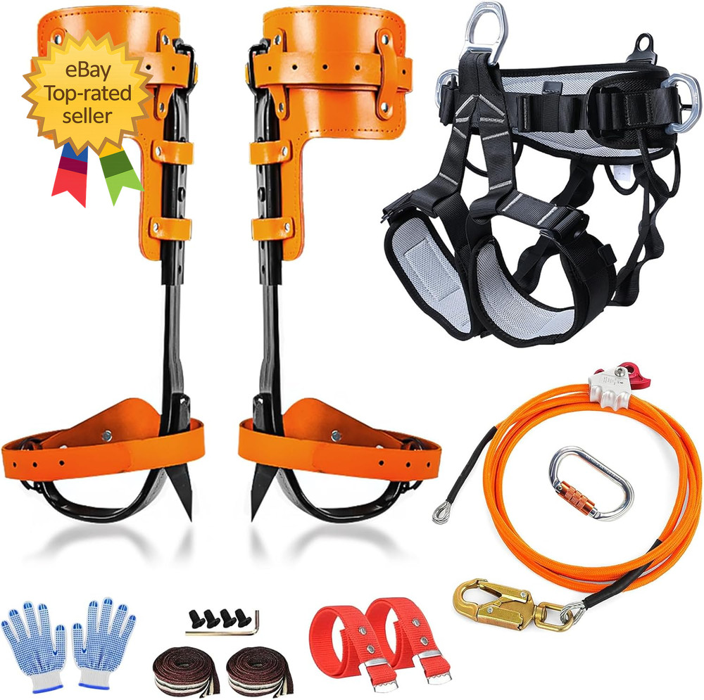 Tree Climbing Gear Tree Climbing Spikes Tree Climbing Gear with Adjustable