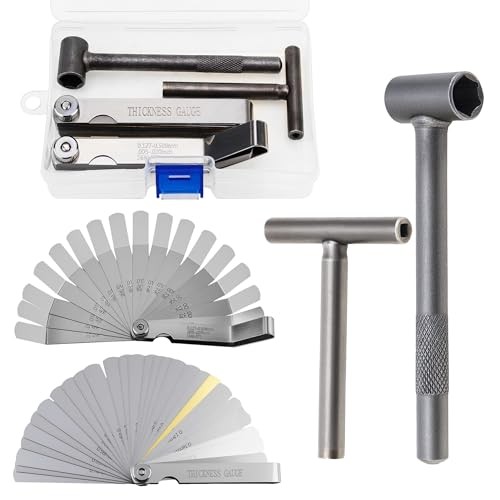 4pcs Motorcycle Engine Valve Adjusting Tool Kit Valve Hexagonal Square Hole