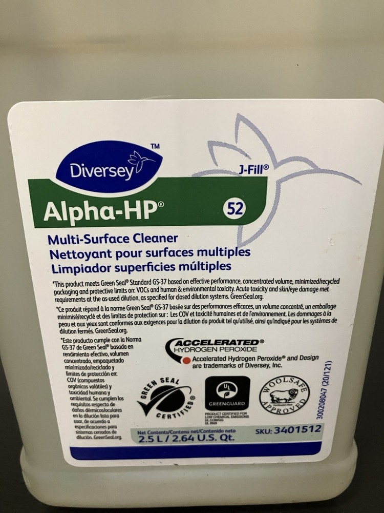 Diversey Alpha-HP Multi-Surface Cleaner Citrus Scent 2.5L 3401512