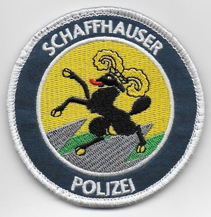 SWISS SCHAFFHAUSER POLICE patch