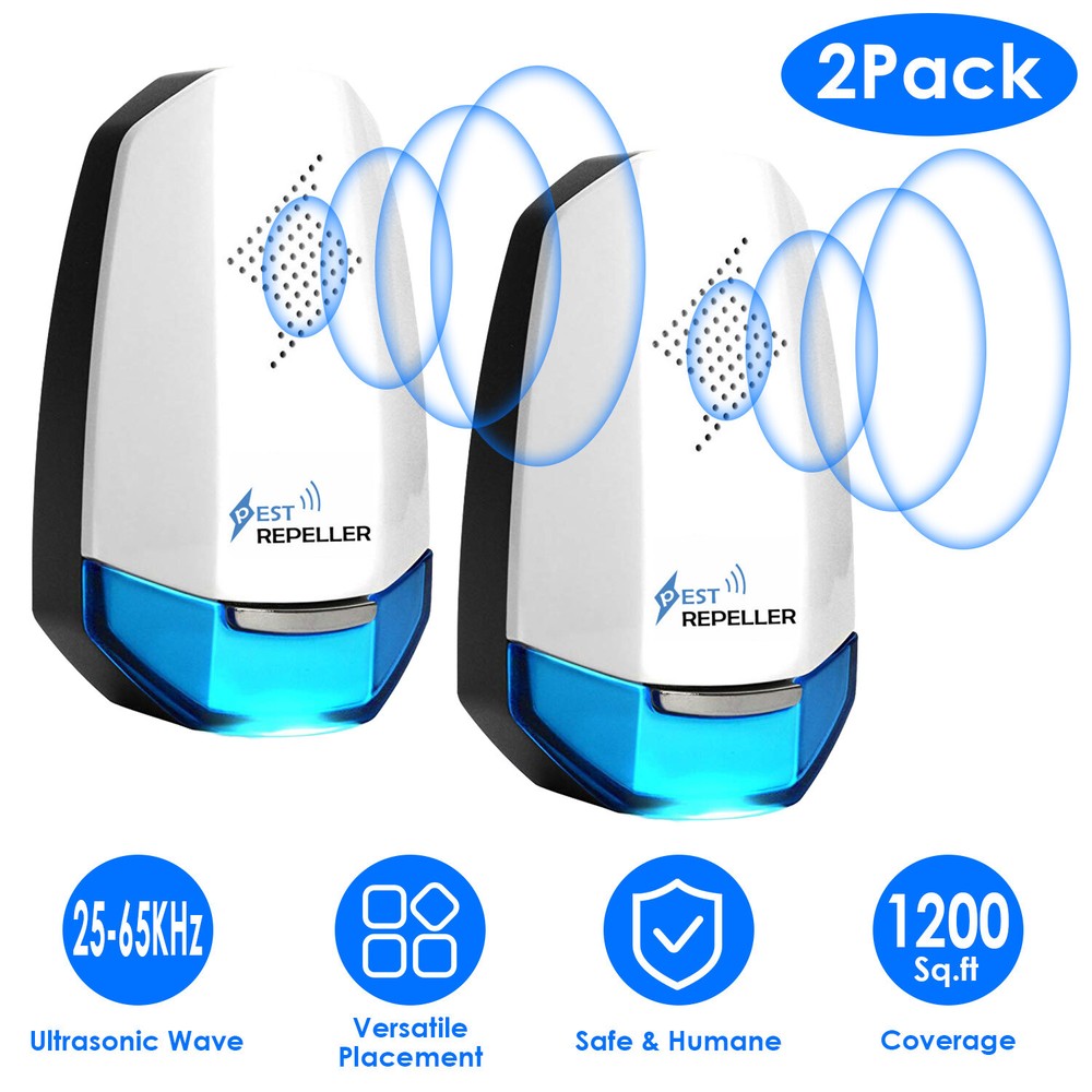 2Packs Mouse , Upgraded Pest & for Mosquitoes