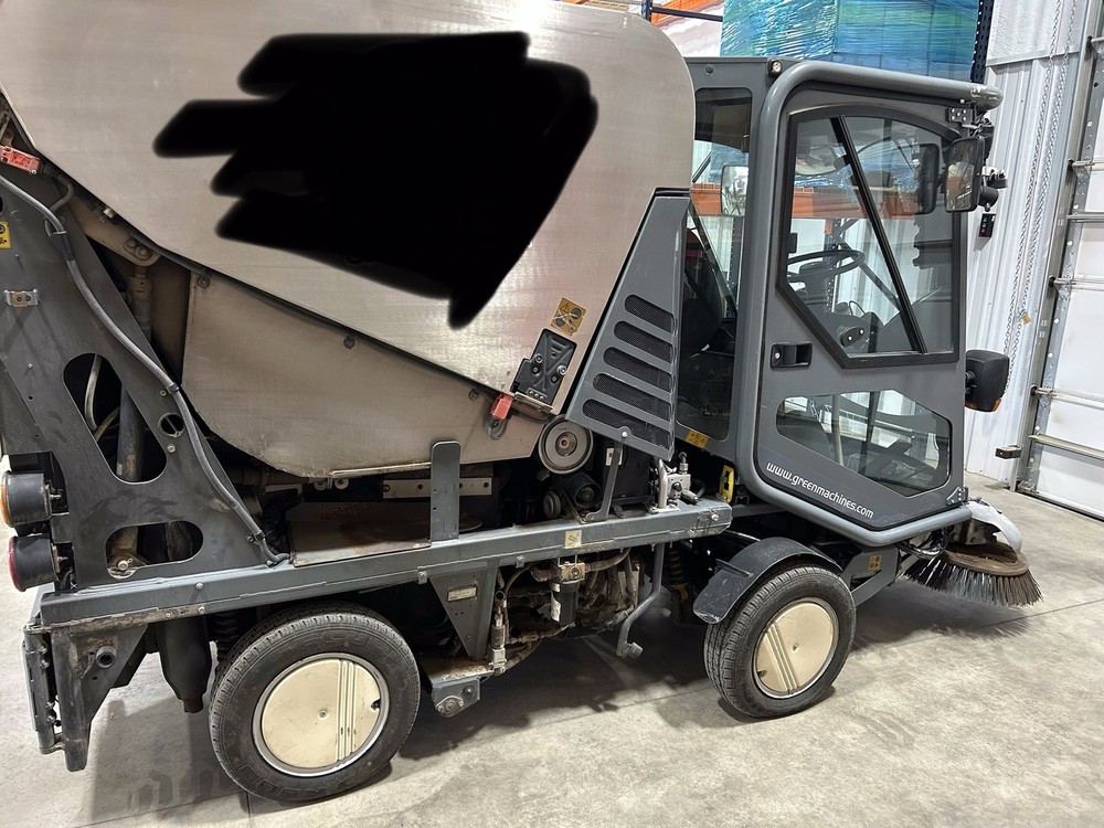 green machine sweeper