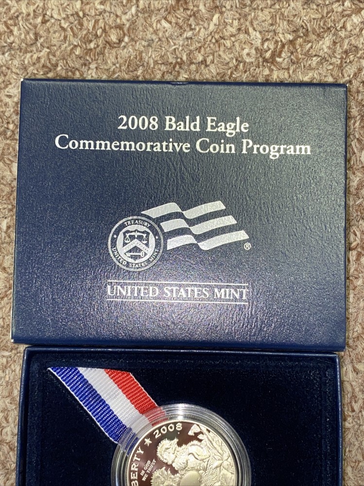 2008 Bald Eagle Commemorative Proof Clad Half Dollar