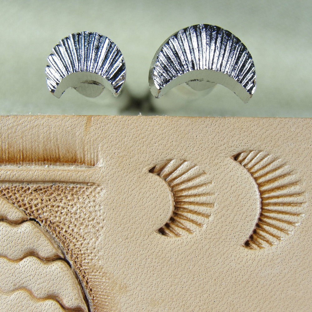 Leather Stamping Tools - #C830/C831 Camouflage Stamp Set