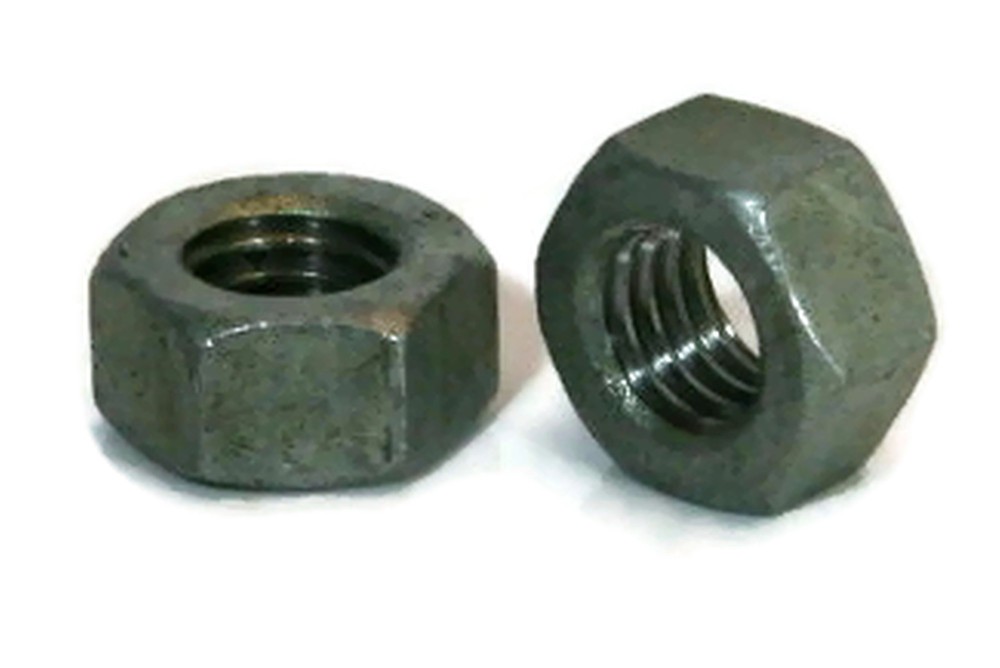 Hex Finish Nuts Hot Dipped Galvanized -1/4"-20 UNC- Qty-250