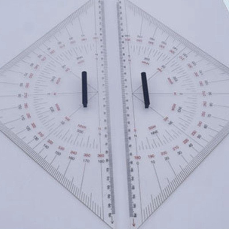 Chart Drawing Triangle Ruler for Ship Drawing 300mm -Scale Triangle Ruler9750