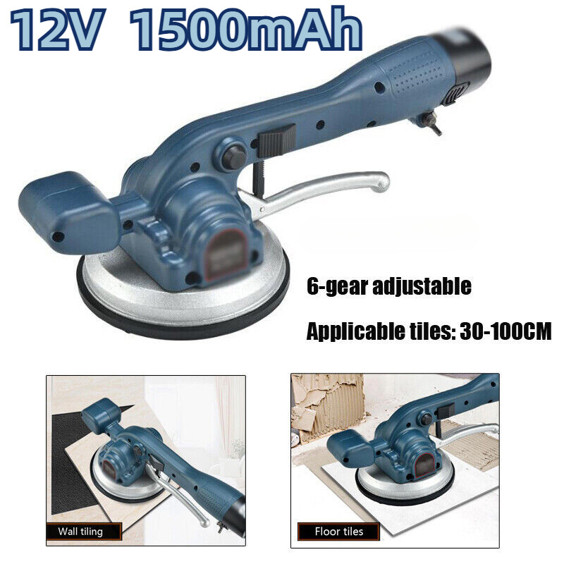 Handheld Tile Vibrator Wall Floor Auto Leveling Tiling Tool 30-100 Tiler Machine
