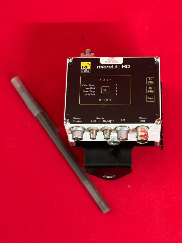 Nucomm RF Central MicroLite 2 Ghz HD MPEG 4 Transmitter HD/SDI