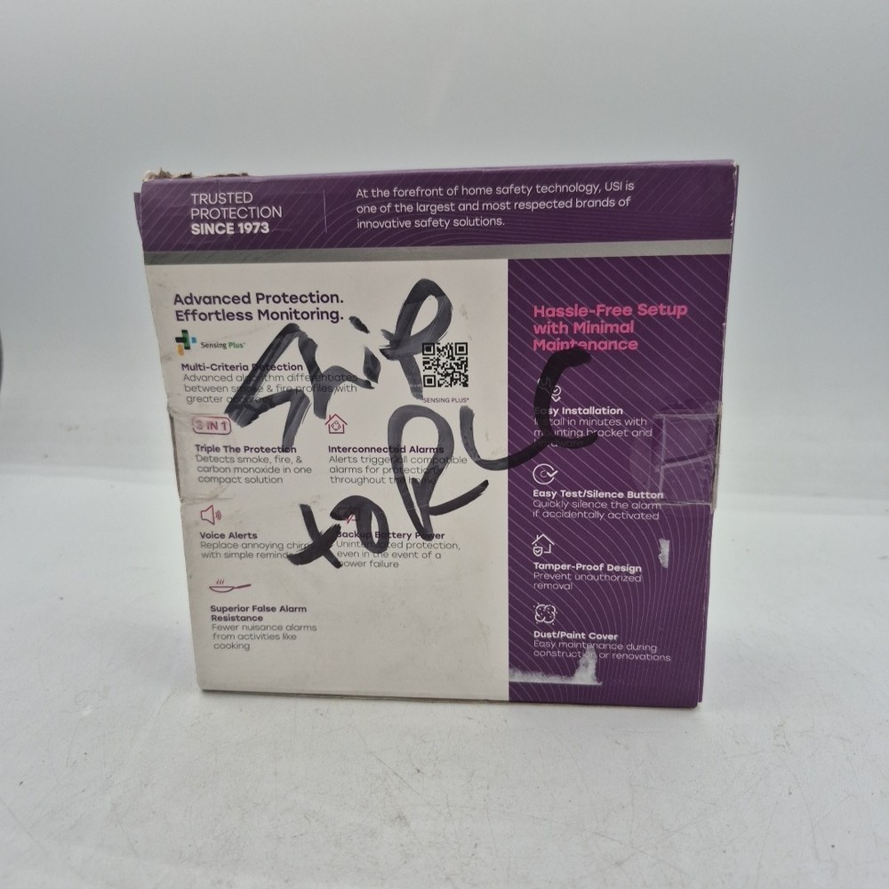 Universal Security Instruments Hardwired Smoke & Carbon Monoxide Detector