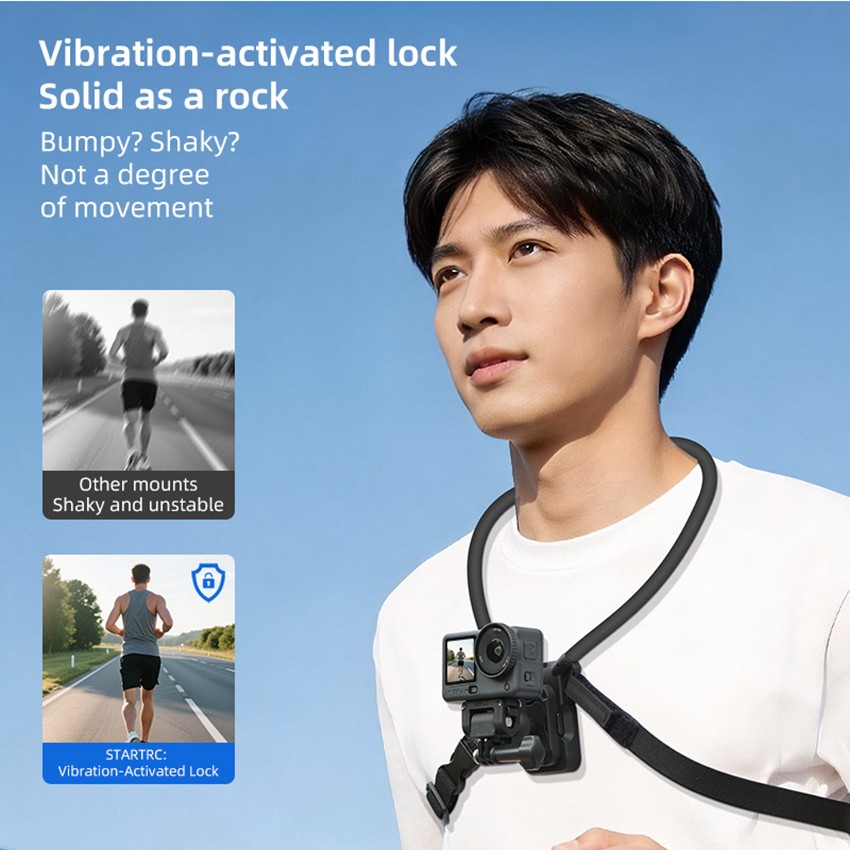 Universal Quick-Release Mount for the ACTION6 NANO ACTION Series