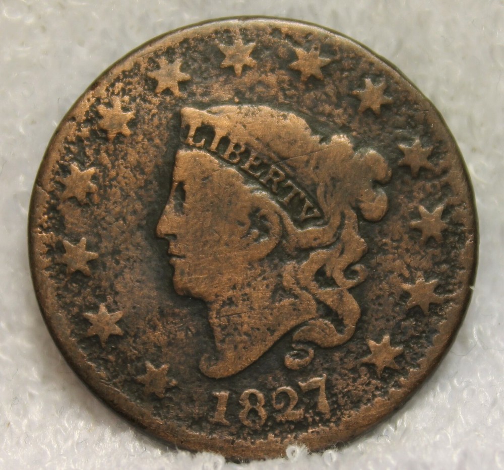1827 large cent