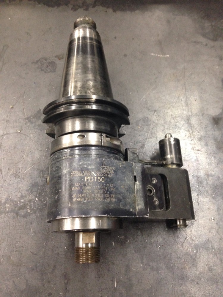 Cst TAPMATIC CAT 50 RDT50 MAX CAP 1/2 M12 Tapping Machine Tool D