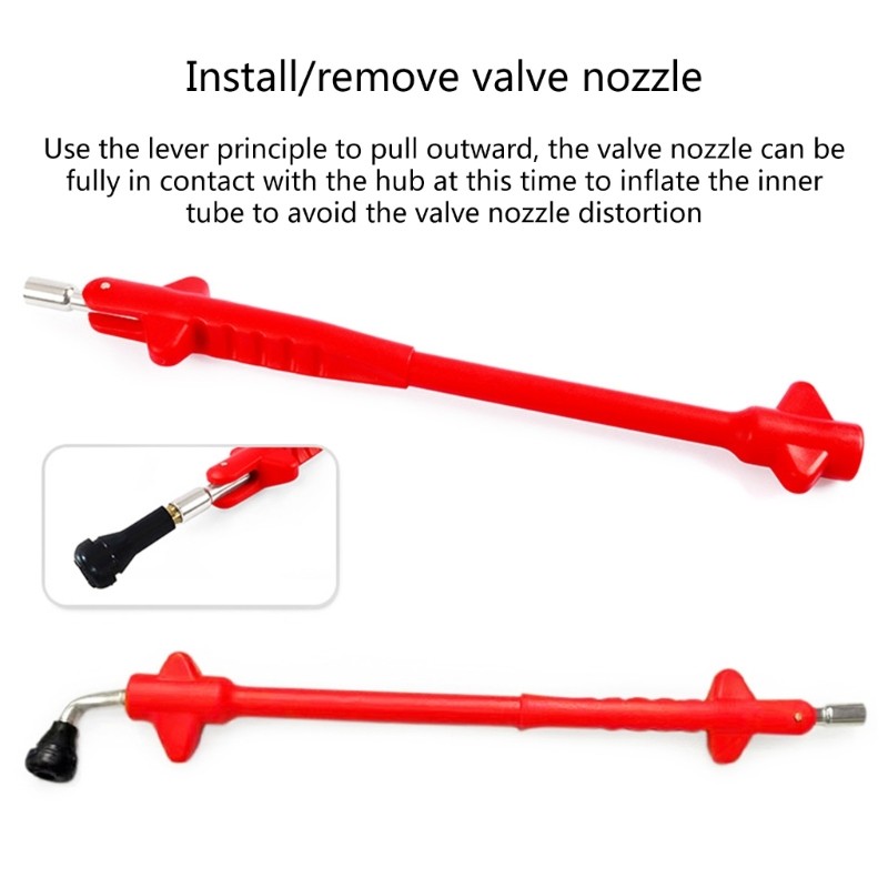Tire Valves Stem Puller Tool Replacement for Universial Valves Stem Extenders