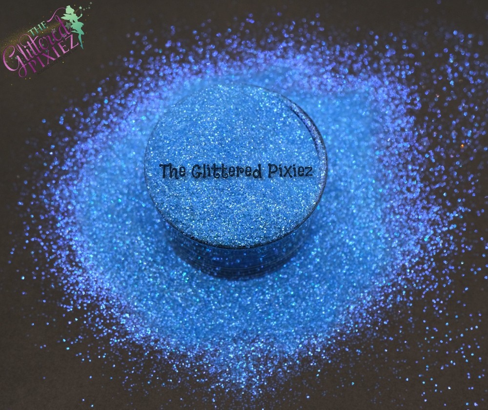 BLUE BIKINI - fine .3mm hex glitter- Summer fantasy