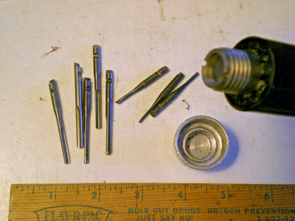 Yankee Push Drill No. 45Y With Box, Bits