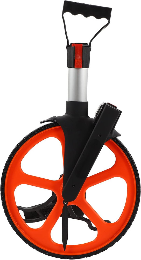 Precision Measuring Wheel - 9999.9M/9999.9Ft Range with Counter