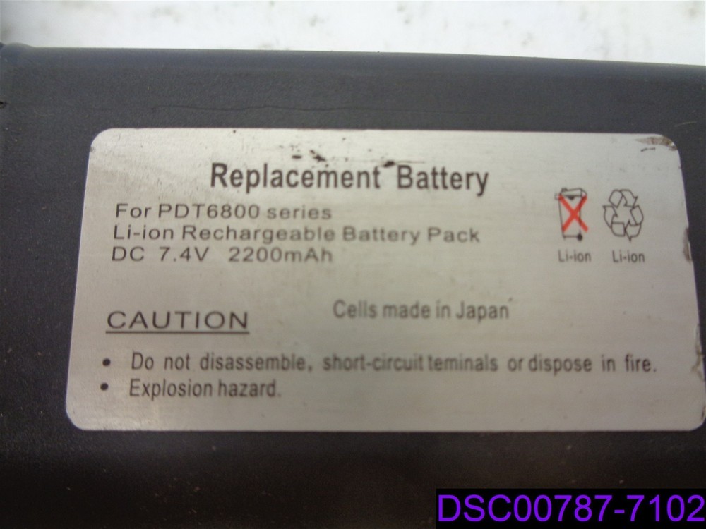 Replacement Battery for PDT6800 series