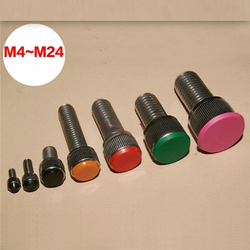 20PCS Black Hex Socket Allen Bolt Screw Nut Hexagon Head Cover Cap Protector