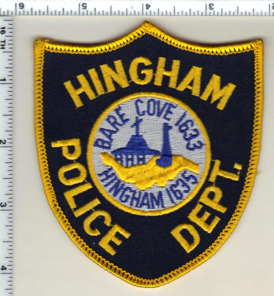 Hingham Police (Massachusetts) 2nd Issue Shoulder Patch
