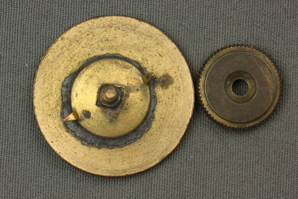 World War I Collar Disk Crossed Rifles Co. I