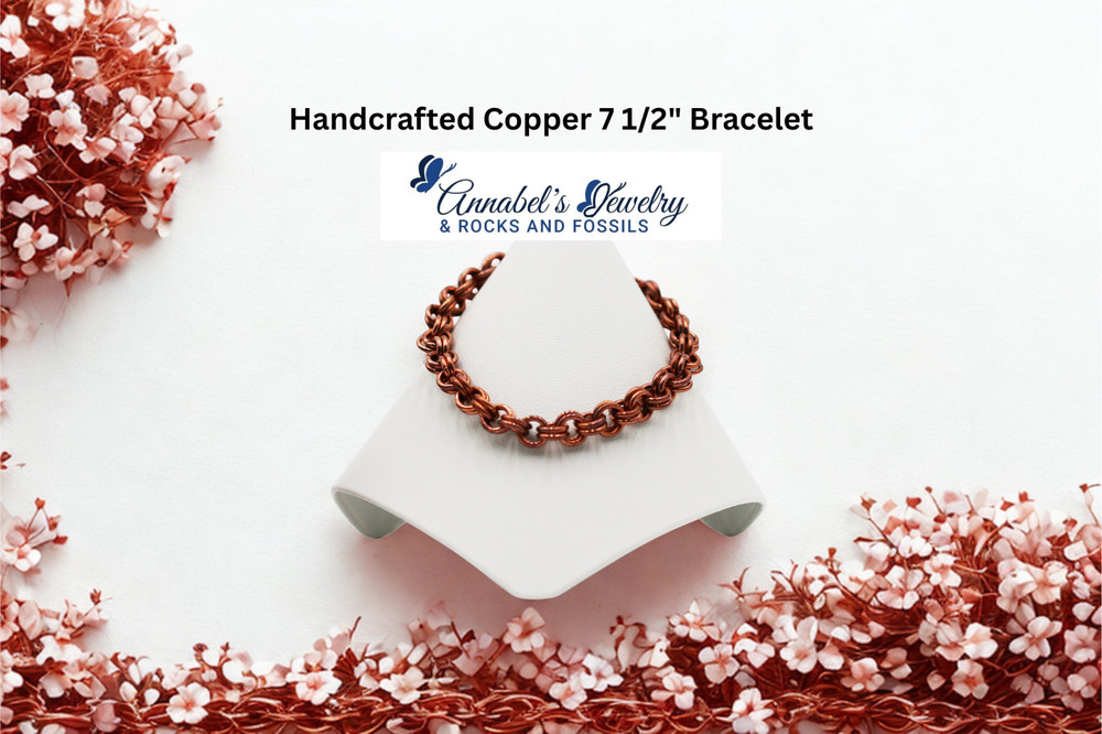 Handcrafted Copper 7 1/2" Bracelet