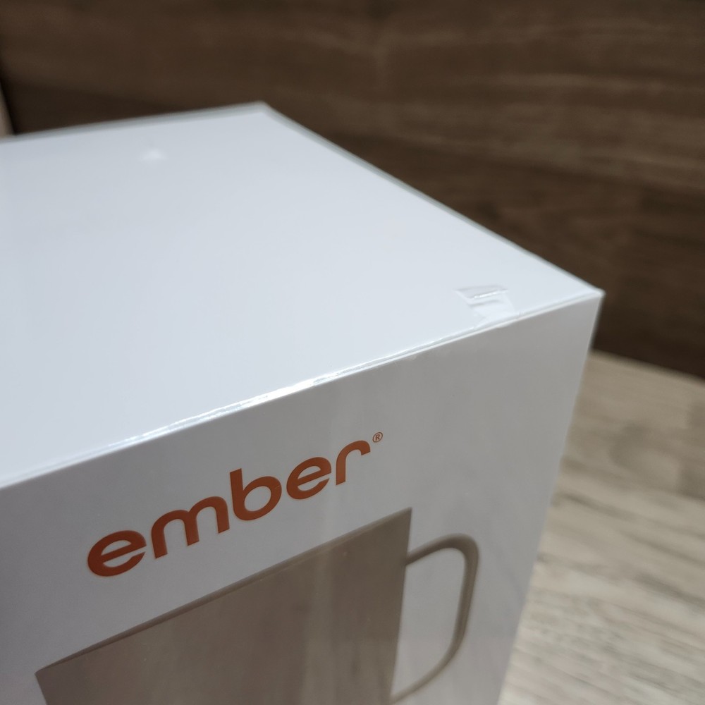 Ember Mug 2 Sandstone 14 oz Temperature Control Smart Coffee Mug NEW