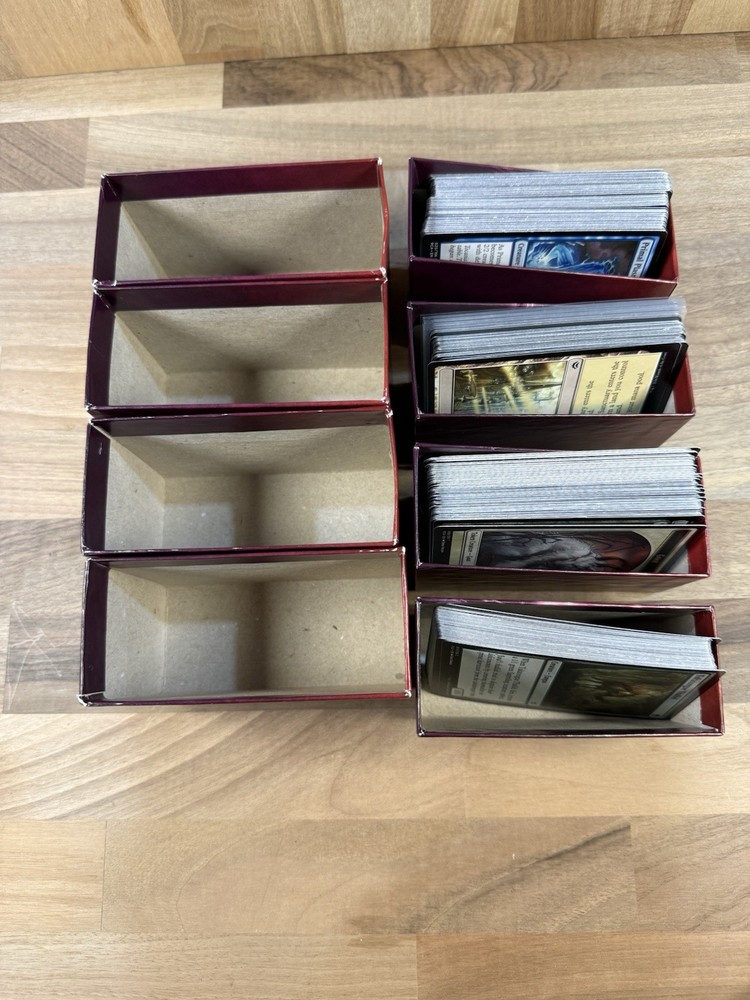 4 x Planechase Anthology Deck Boxes With Cards