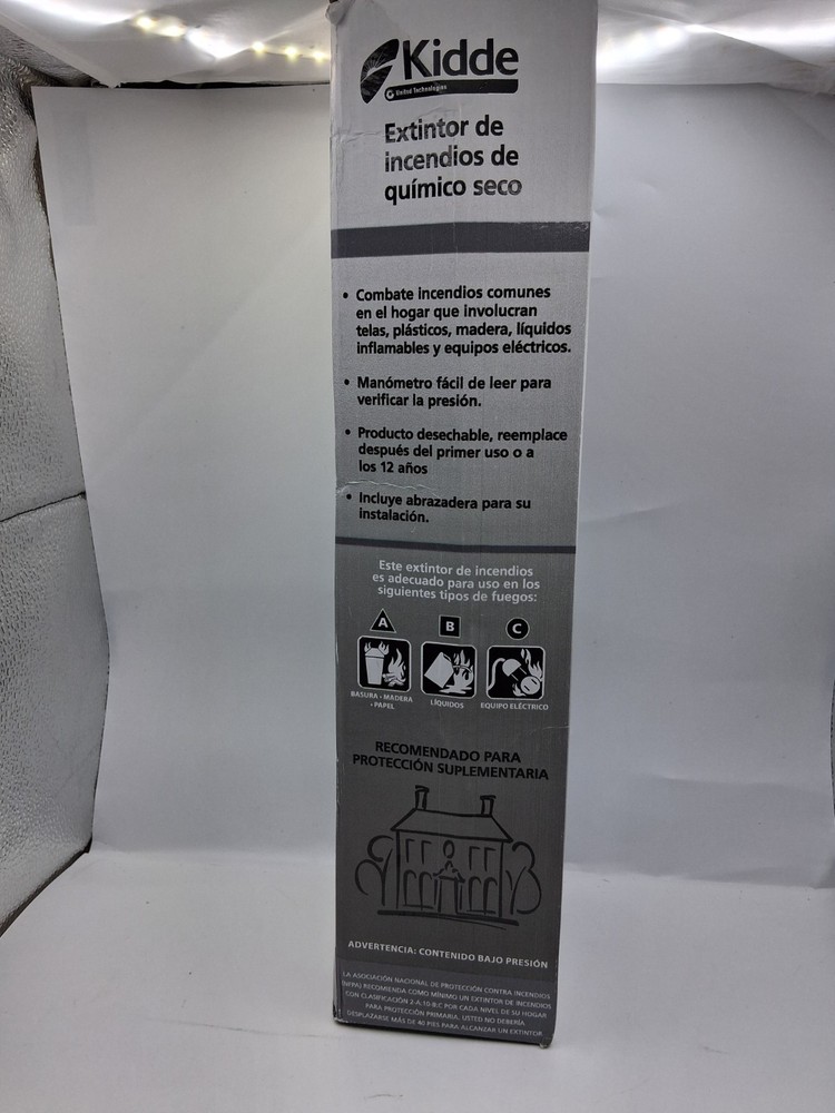 Kidde Multipurpose Home Fire Extinguisher 1 Pack