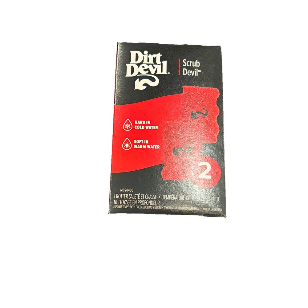 Dirt Devil Scrub Devil Sponges MD20400