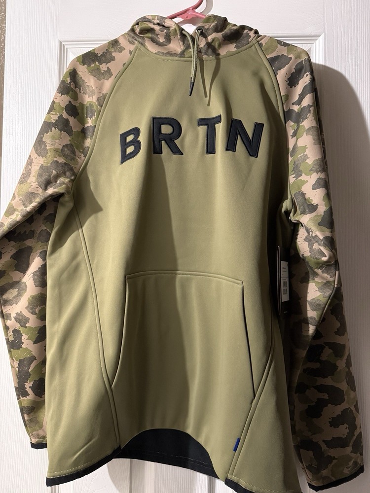 Men’s Burton Crown Weatherproof Pullover Fleece Medium Size
