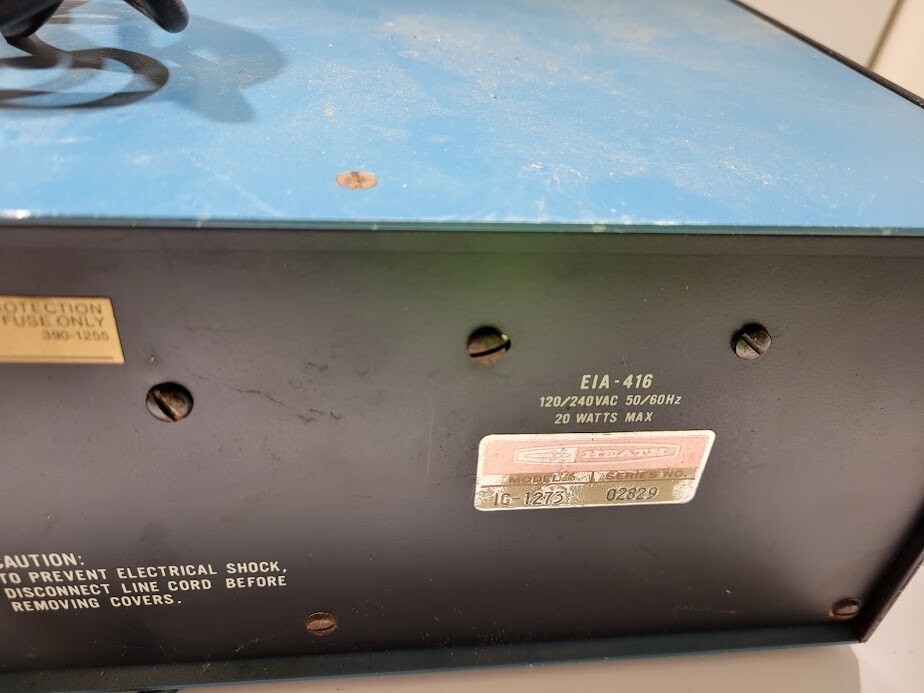 Heathkit Model IG-1273 VCG Function Generator