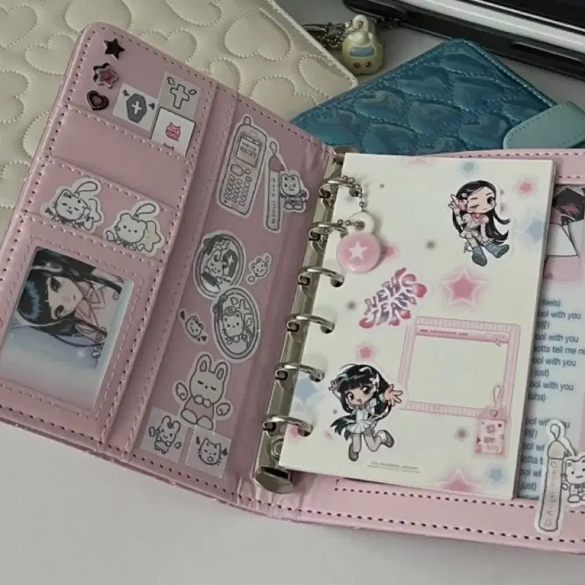 Evolve Crush Heart Quilted A7 Diary (Pink) Official