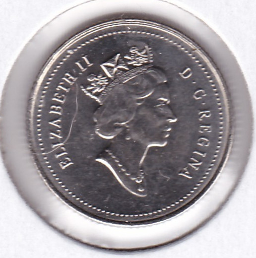 1995 Canada 10 Cents