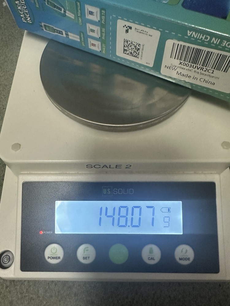 U.S. Solid Digital Precision Scale 3100g x 0.01g Lab Balance Working
